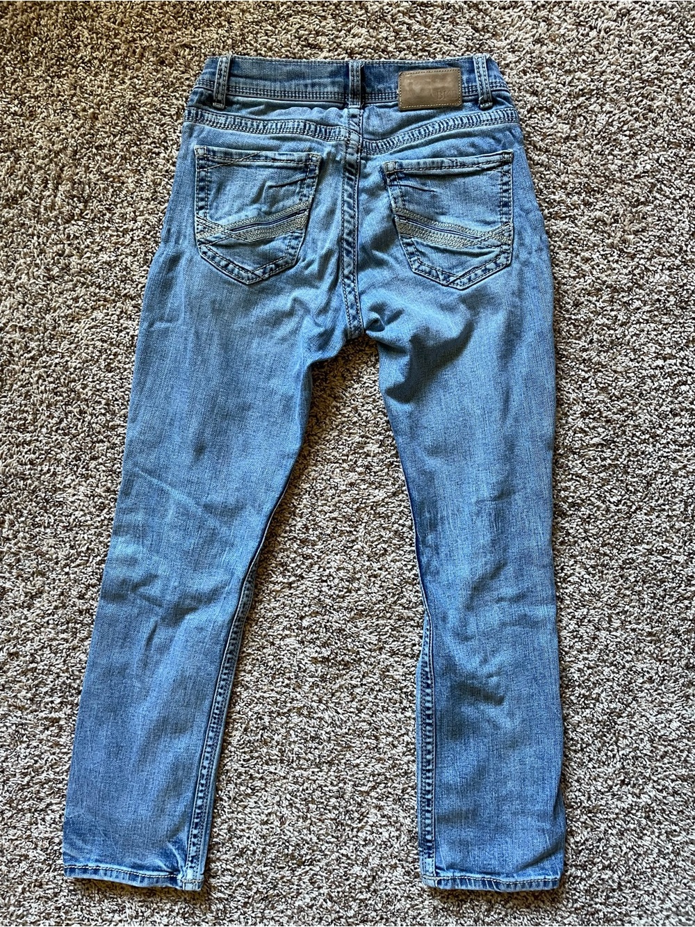 BKE ALEC Straight Leg Light Wash Jeans Men’s 29x30 (measures 28x29) ABP5197
